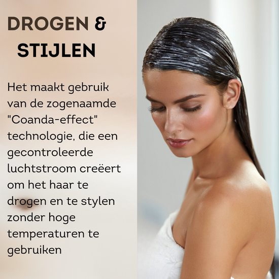 Droog en stijl je haar tegelijkertijd met onze veelzijdige airstyler. Bespaar tijd en geniet van prachtige resultaten, elke dag!